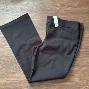 NWT New York and Company black bootcut pants 10P